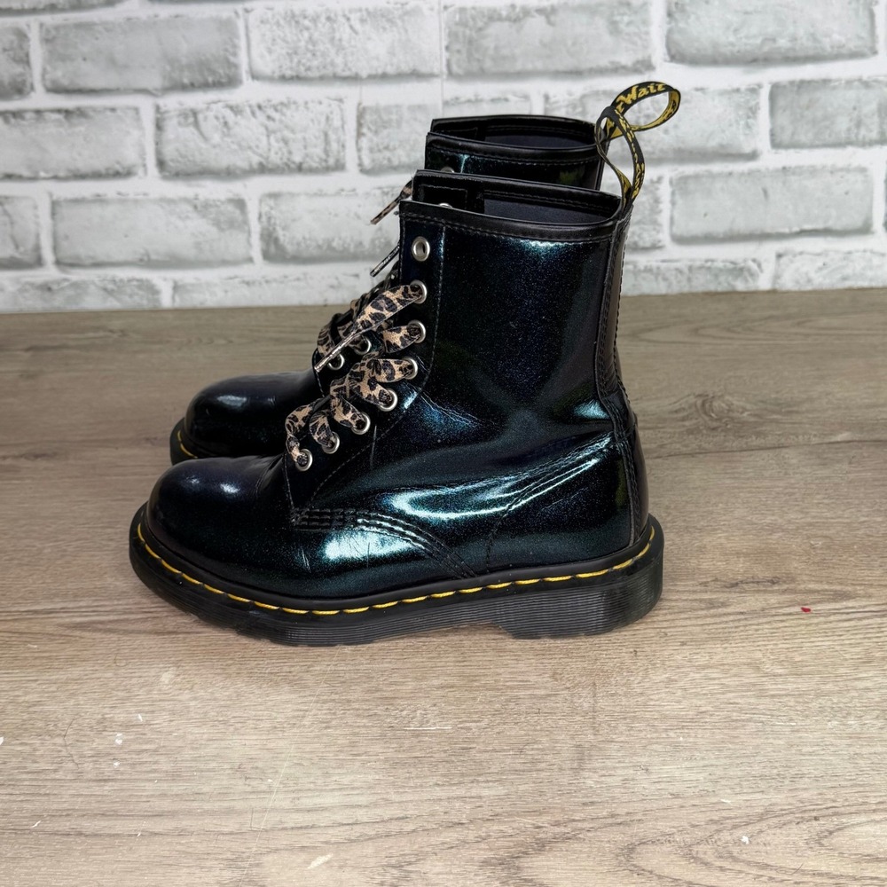 Dr. Martens 1460 Sparkle Metallic Lace Up Boot 6 - Picture 2 of 7